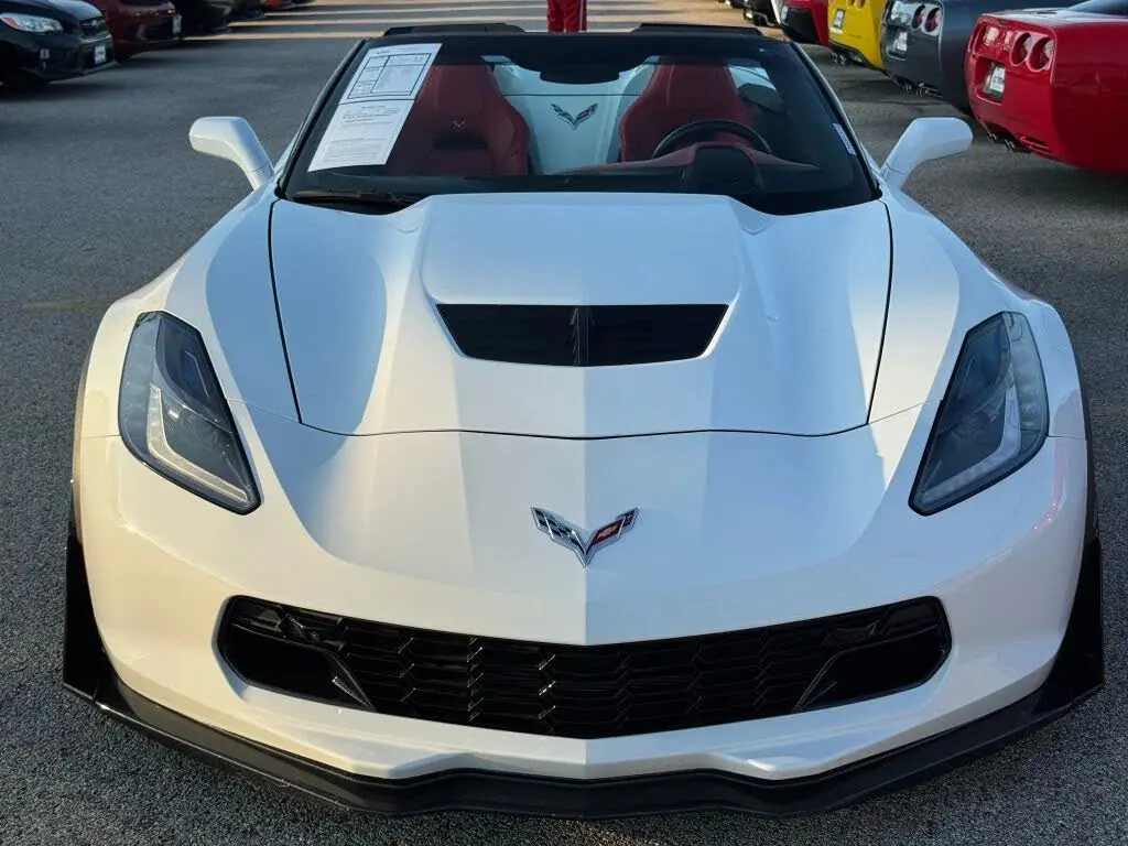 FS Performance Co Corvette C7 Z06 Stingray Grand Sport Carbon Fiber Front Lip ZR1 Style with Winglets 2014-2019 Track & Street Ready