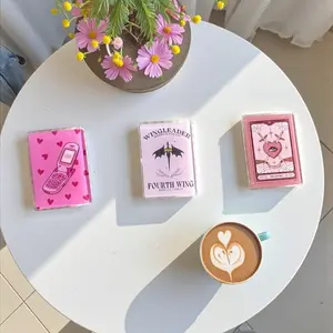 Pink Phone Grip |Fourth Wing Magsafe grip|Kindle Grips|Phone Holder|Kobo Grips|Kindle Accessory | Kindle Sticker|Gift for her|back to school