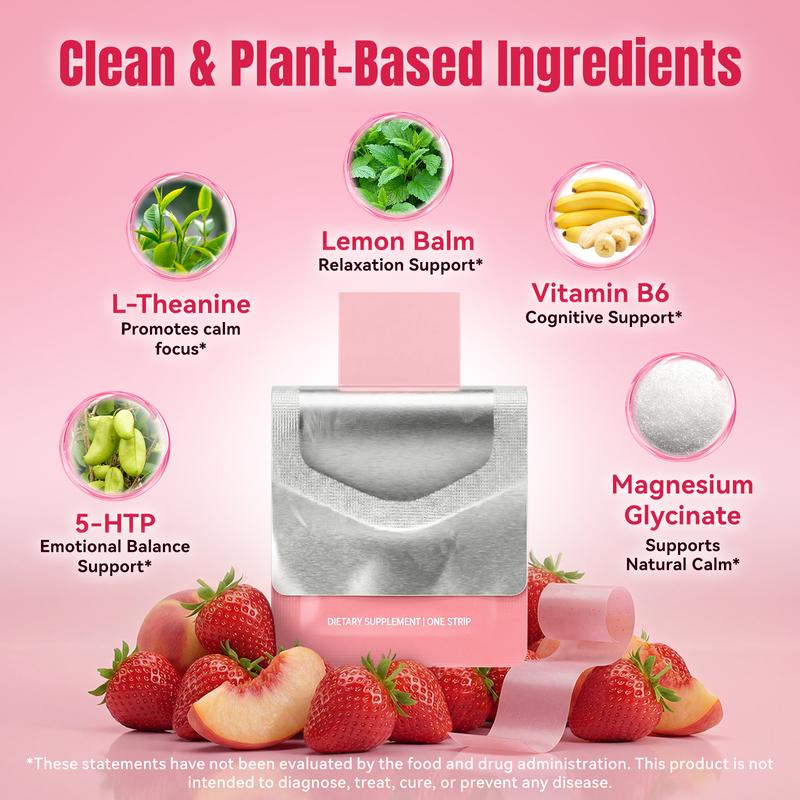 MiHiYo Energy & Focus Oral Dissolvable Strips - 15s Fast Melt, Sugar-Free Gluten-Free, On-the-Go Energy Support, Fresh Mint Flavor, 20 Individually Sealed Strips per Box