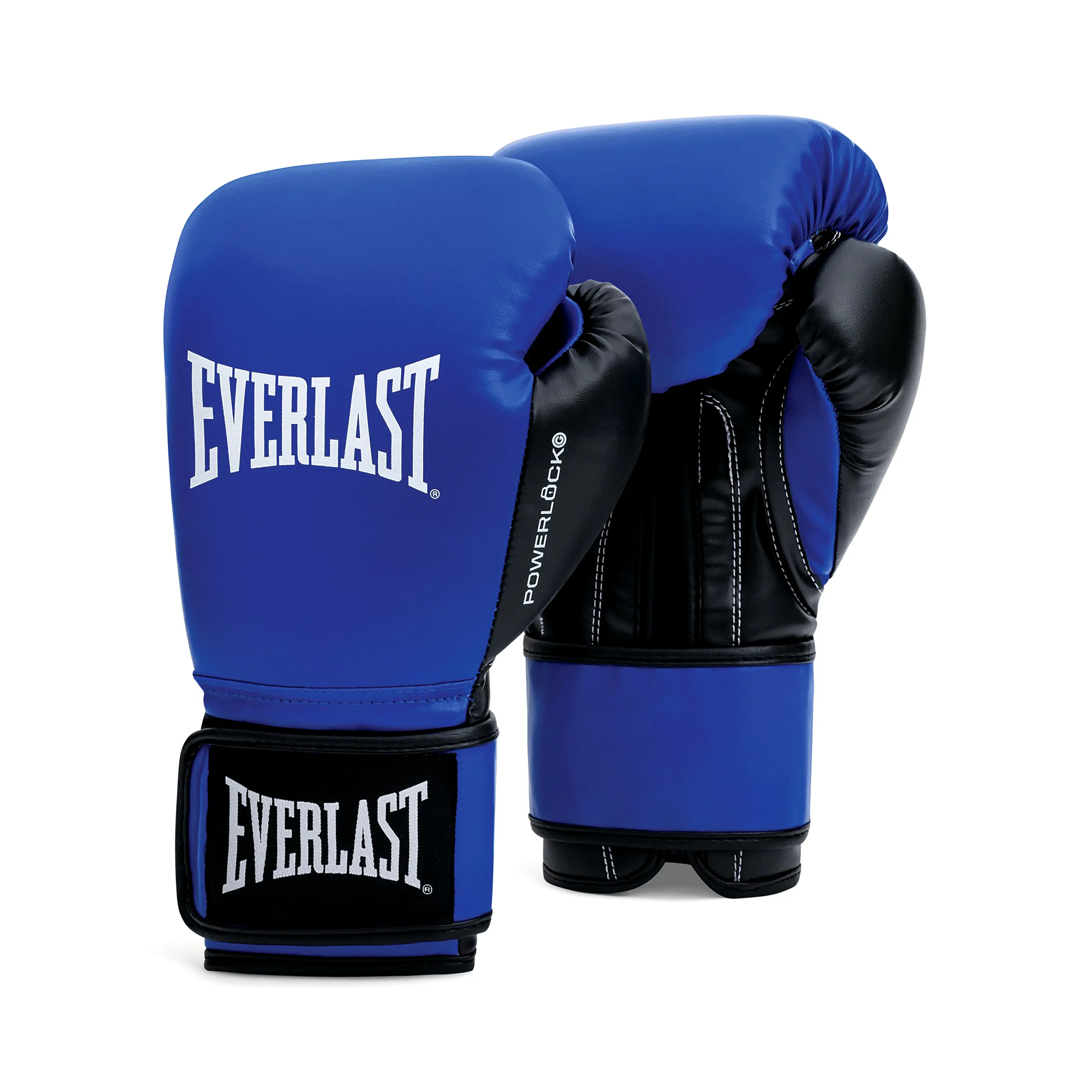 Powerlock OG Unisex Synthetic Leather Boxing Gloves - Velcro Hook & Loop Closure, Foam Padding, Cushioned Knuckle, Natural Fist Fit, Martial Arts Style Boxing Equipment for Bag Work
