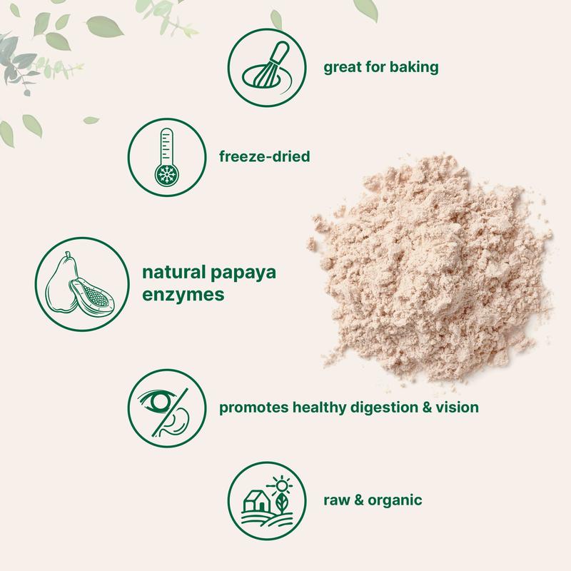 Micro Ingredients Organic Papaya Powder 8 Ounce