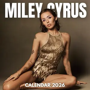 Miley calendar 2026 Paperback – Large Print, October 23, 2025