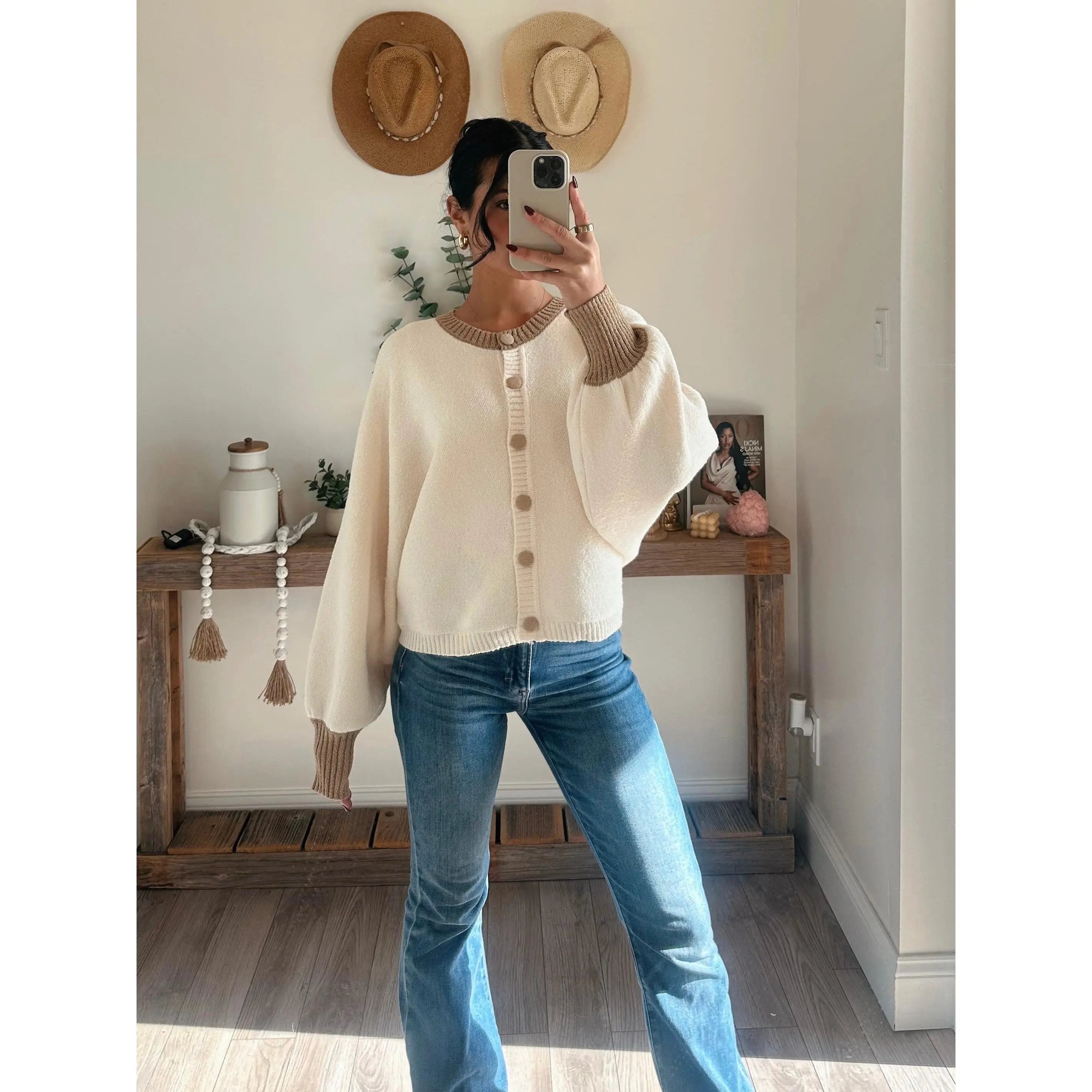 ニット+セーター CFT.sleeve multi JK/stripe dolman knit CFT.sleeve multi JK/stripe dolman knitの通販はau PAY マーケット
