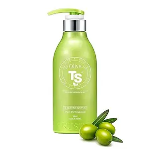 Olive TS Treatment  (17.6 Fl Oz / 500mL) | Treatment of Damaged Hair and Dry Scalp and Hair | Olive Oil Hair Treatment - Hydrating and Restorative| Silicone Free | All Hair Types