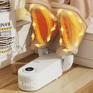 Foldable Adjustable Shoe Dryer with UV and Temperature Control – Quick Hot Drying Machine with Automatic Timer, Portable Odor Eliminator for Shoes and Boots