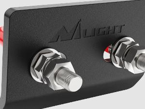 Nilight Trailer Hitch Tightener for 2 Inch Hitches Mount Anti Rattle Heavy Duty Steel with Rubber Cover Red U Bolt Matte Black Plate Electrophoresis Anti-Rust Triple Protective