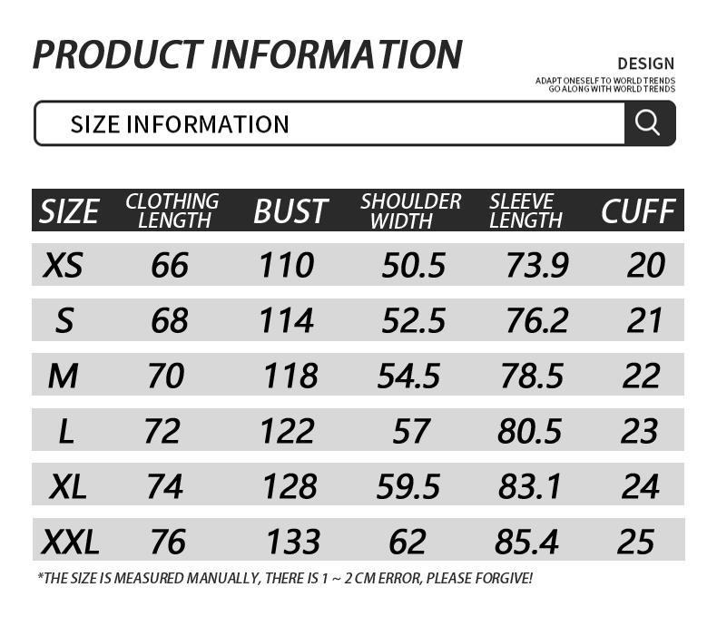 Men's Casual Stand Collar Jacket Features contrasting color trim detailing Windproof and abrasion-resistant surface Ideal for cycling, streetwear, and everyday casual wear Perfect layering piece for outerwear Streetwear apparel Coats Long Sleeve Menswear
