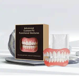 Cosmetic Denture Veneers Kit | Comfortable Fit, Beautiful Smile & Tooth Gap Repair