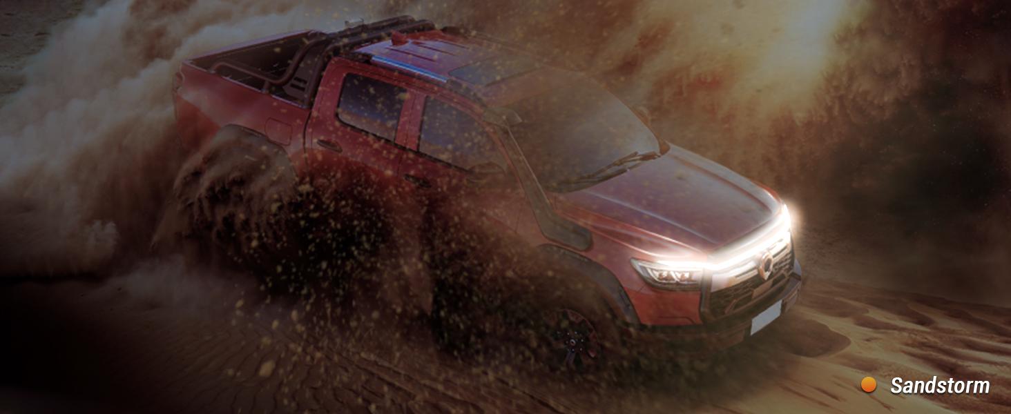 DIBMS 71” High Brightness Automotive Hood Gap LED Strip - Ambient Lighting Package with Unique Daytime Running Light Design, Easy Installation, 12V-Ice Blue eclipse  led  lights