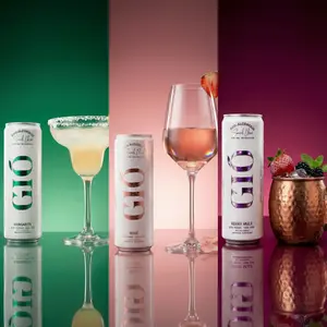 GIÓ Variety 3-Pack | Social Elixir Non-Alcoholic Drink with Kanna Kava & Blue Lotus - Clean Buzz, No Hangover, Premium Functional Beverage for Social Celebrations
