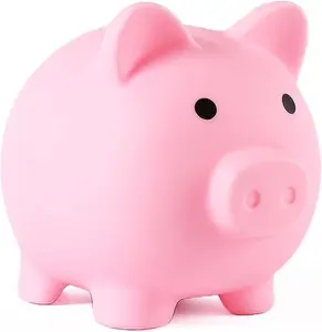 Unbreakable Plastic Piggy Bank Large Size Durable Coin Bank for Girls Boys Perfect Birthday Easter Christmas Gift Practical Savings Solution