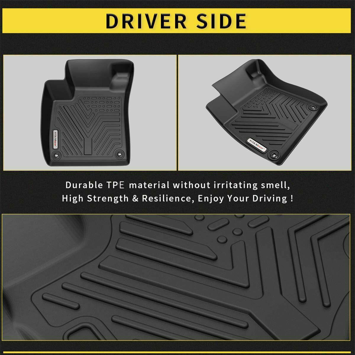 YITAMOTOR Floor Mats Fit for Jeep Grand Cherokee (Only Back Mats) / Jeep Cherokee（Full Set)
