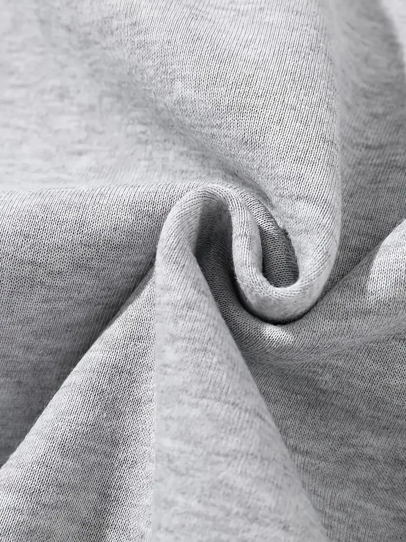 Clean Gent Men's Drawstring Waist Sports Sweatpants, Casual Regular Fit with Pockets, Classic Style Fashionable Comfortable Athletic Trousers Suitable for All Seasons, Men's Bottoms