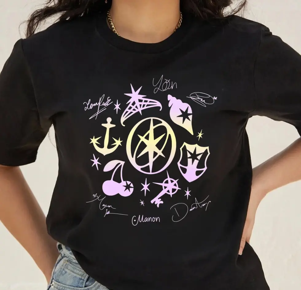 Adult & Youth KATSEYE Everythings Gnarly T-Shirt, GNARLY TShirt, Katseye Fan Gifts, Gnarly Boba Tee, Youth Tee Gifts