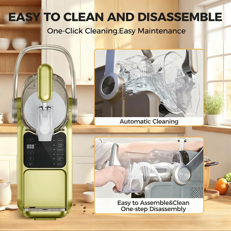 GSEICE 3L Slushy Machine Big Capacity for Easy Slushie Multi-Preset Soft Serve Slushie Machine Automatic Professional Frozen Drink Maker Slushie machine Slush Machine for Sale