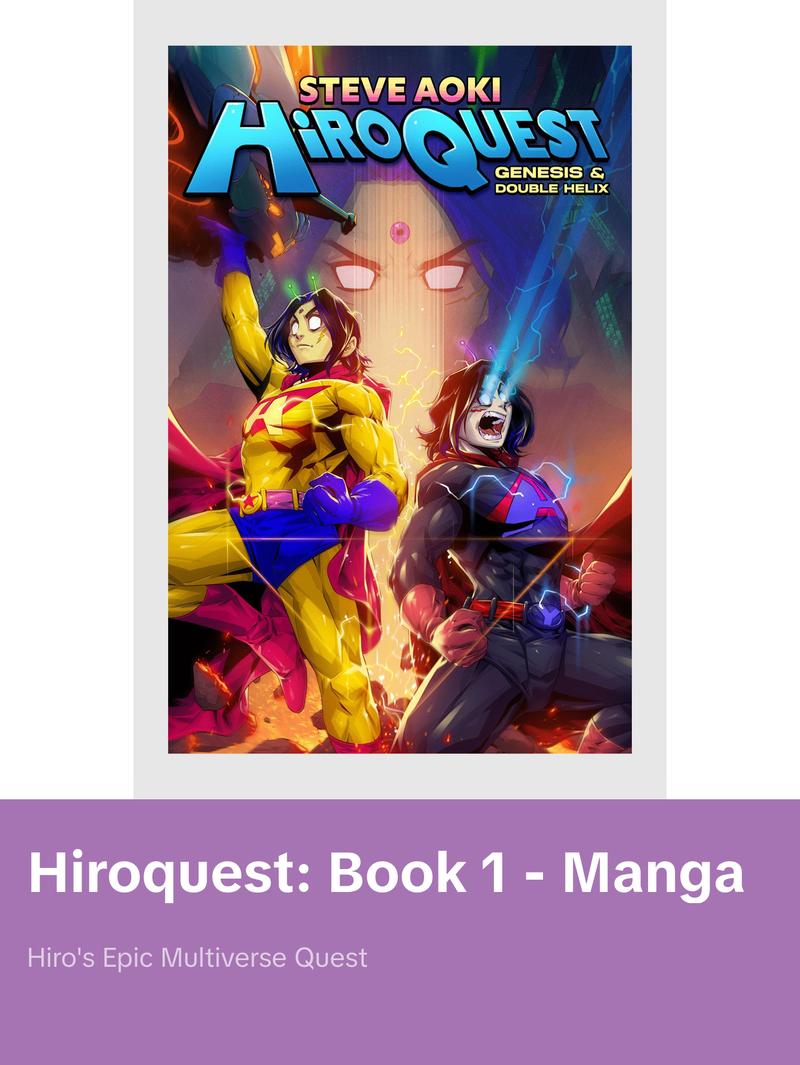 HiROQUEST: BOOK 1 - Manga Version