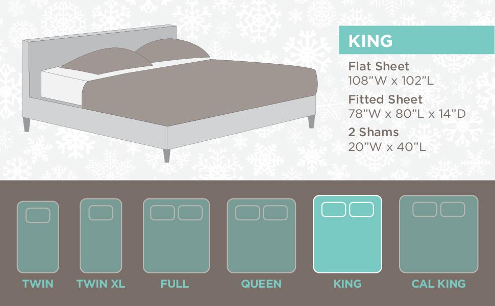 A luxurious  Micro Fleece Sheet Set turns your bed into a cozy getaway