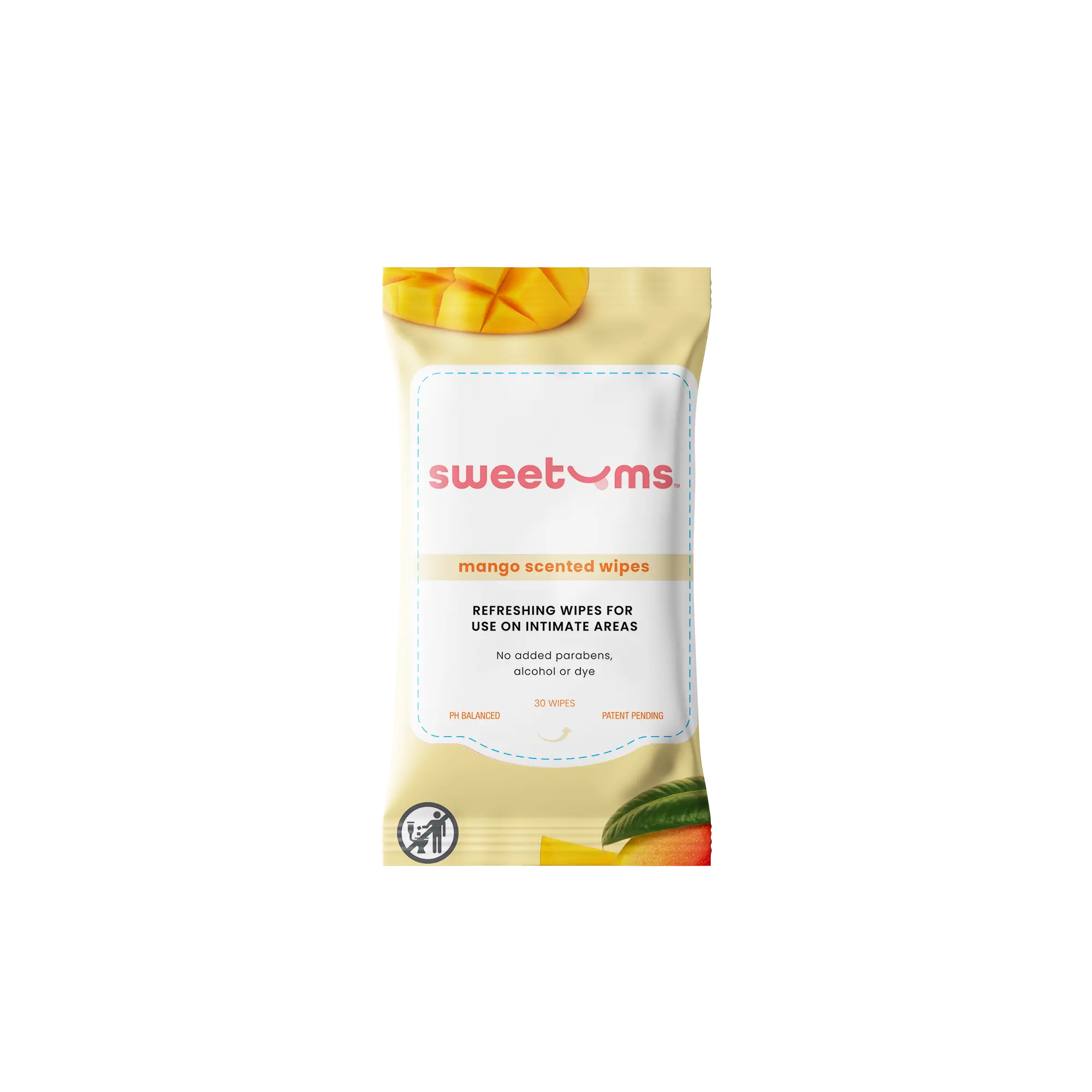 Mango Feminine Hygiene Wipes