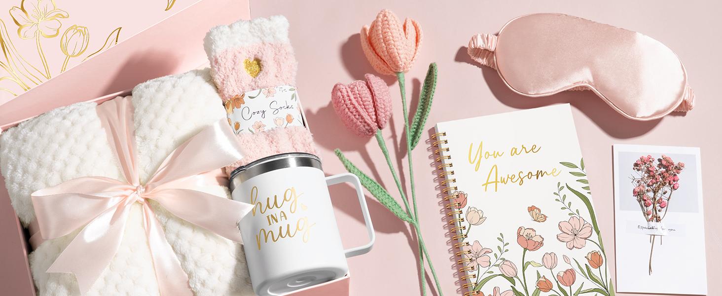 Mayicivo Valentine's Day Gifts ideas Basket for Women – Get Well Soon, Birthday, and Thinking of You Gifts for Mom, Best Friend, or Sister dealsforyoudays Mayicivo Valentine's Day Gifts ideas Basket for Women – Get Well Soon, Birthday, and Thinking of You Gifts for Mom, Best Friend, or Sister dealsforyoudays