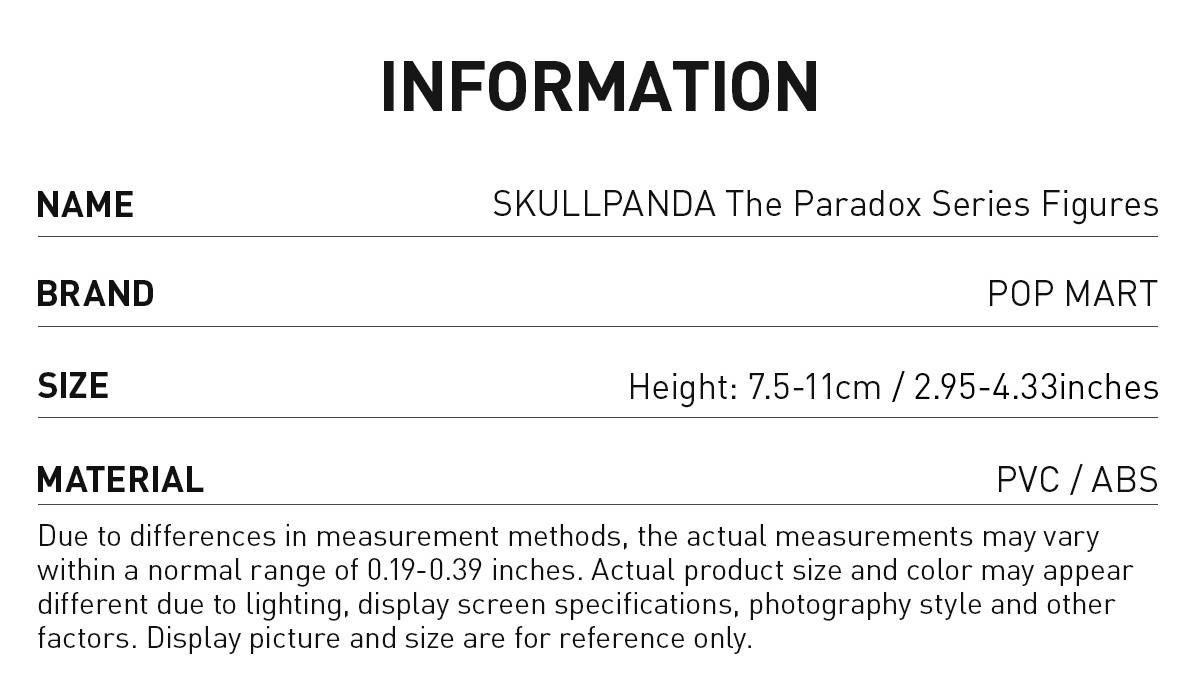 [Spanish]–SKULLPANDA The Paradox Series – Figuras