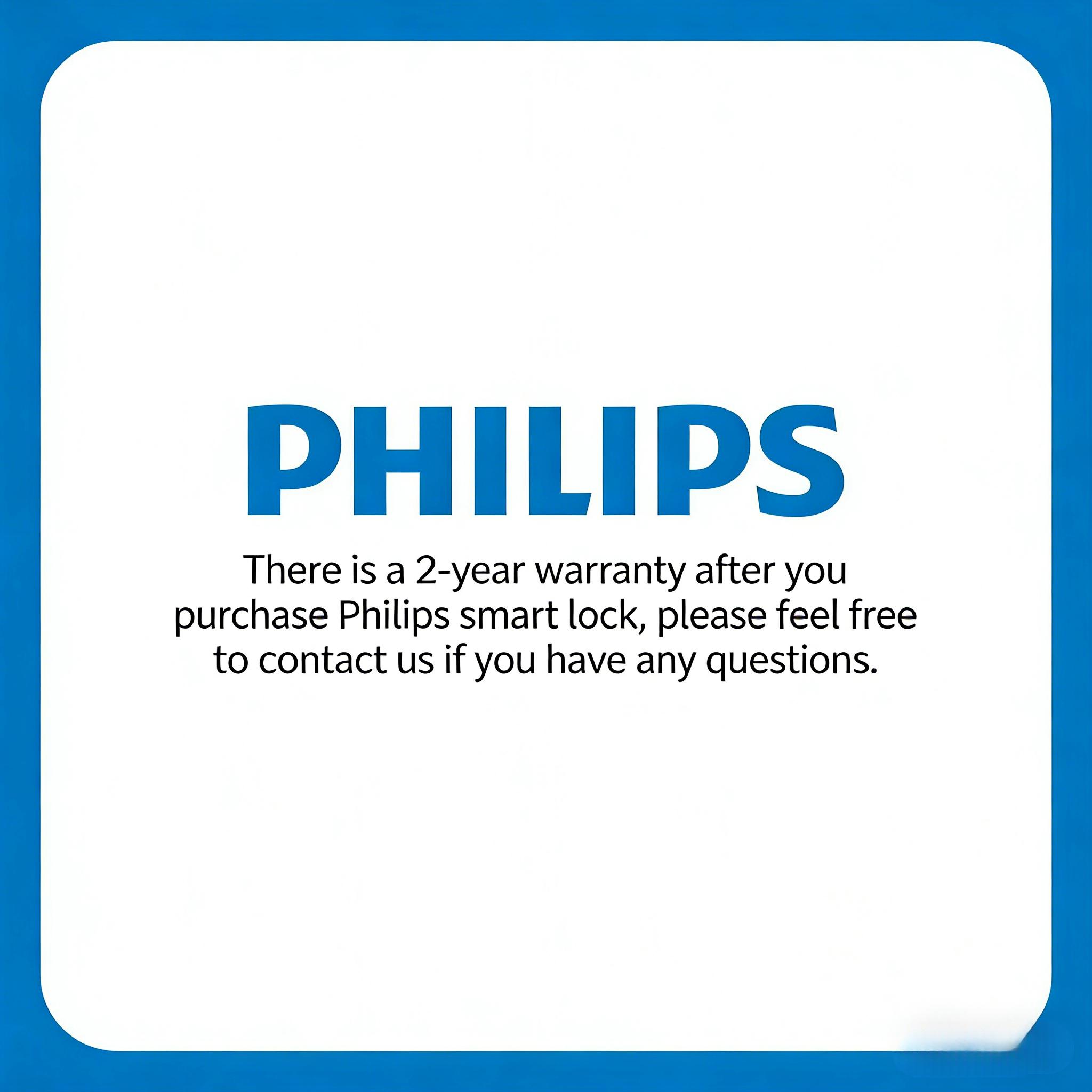 Philips Smart Lock, Smart Lock for Homeowners, Keyless Entry for Rental Apartments,  Weatherproof Touchscreen