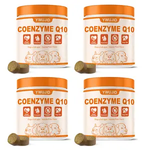YWUJID Taurine Supplement for Dogs | CoQ10 Infused | Easy-to-Give Chews for Daily Balance
