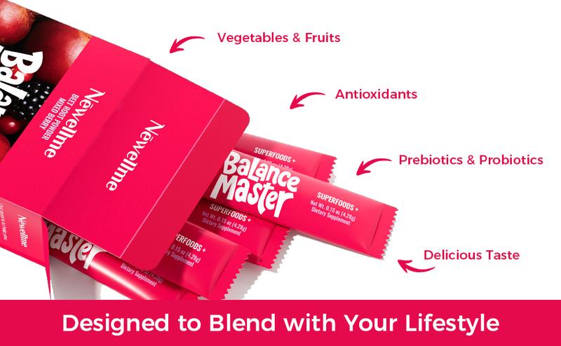 Newellme Super Red Food Powder Supports Blood Pressure Benefits Leg Veins Heart & Blood Vessel Health Extracts of Beetroot 14 Bottles per Box Optimum Healthcare Supplement - Dietary