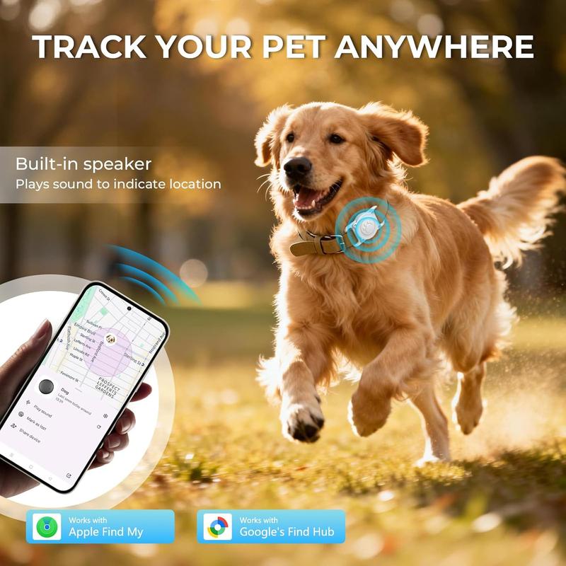 （ios）Hidden Magnetic Mini GPS Tracker for Vehicles - No Subscription GPS Device, Real-Time GPS Tracking for Kids, Pets, or Vehicles, Works(iOS Only) Find My, Vehicle Locator easter gift