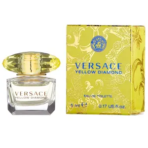 Versace Yellow Diamond for Women Eau de Toilette Mini, 0.17 Ounce