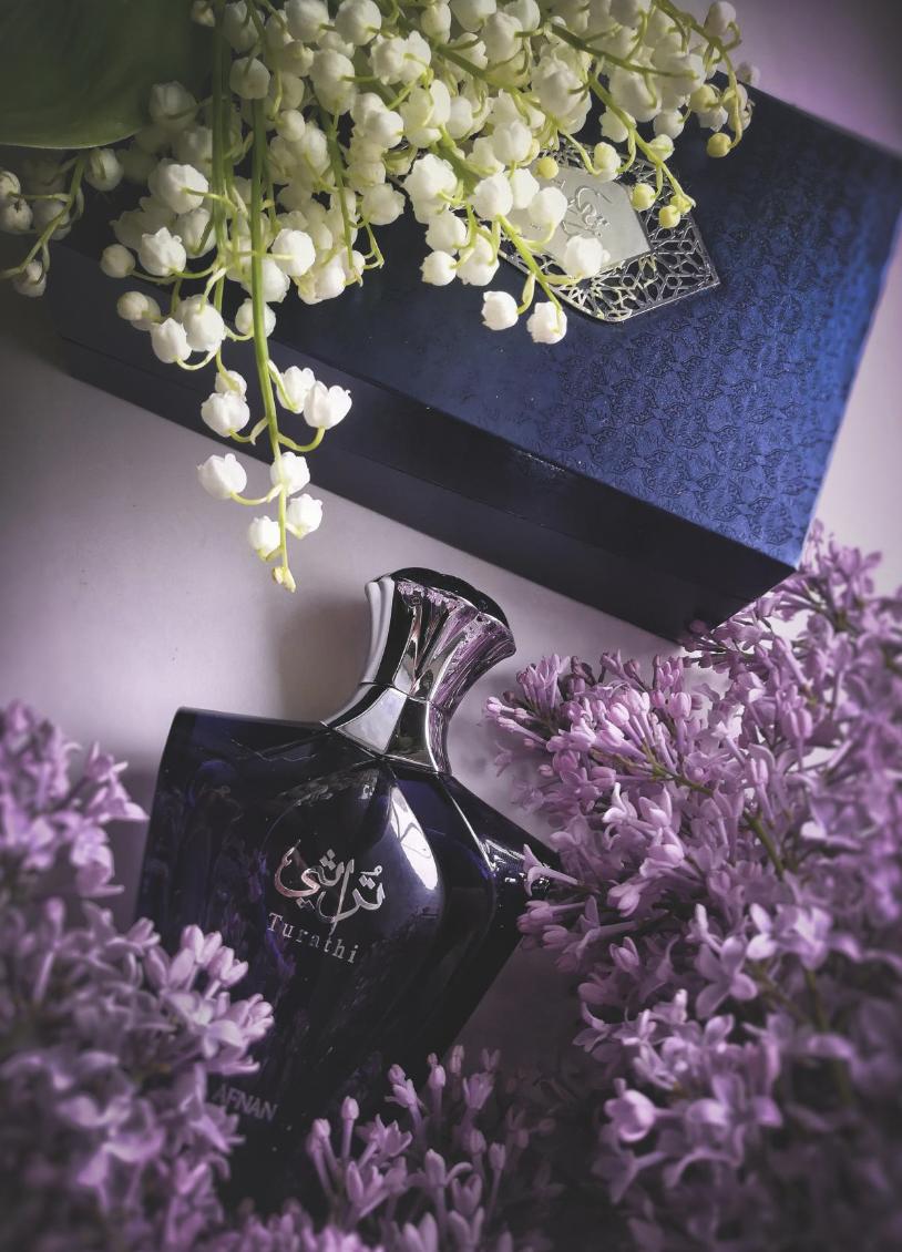 Afnan Turathi Blue Eau de Parfum Fragrance Spray for Men 3 Oz Cologne Citrus Woody Scent