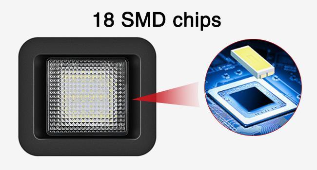 Nilight License Plate Lights Compatible with 2015 2016 2017 2018 2019 2020 Ford F150 Raptor Clear Lens Black housing 6000K White 2PCS Pack