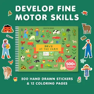 Down at the Farm Sticker Book