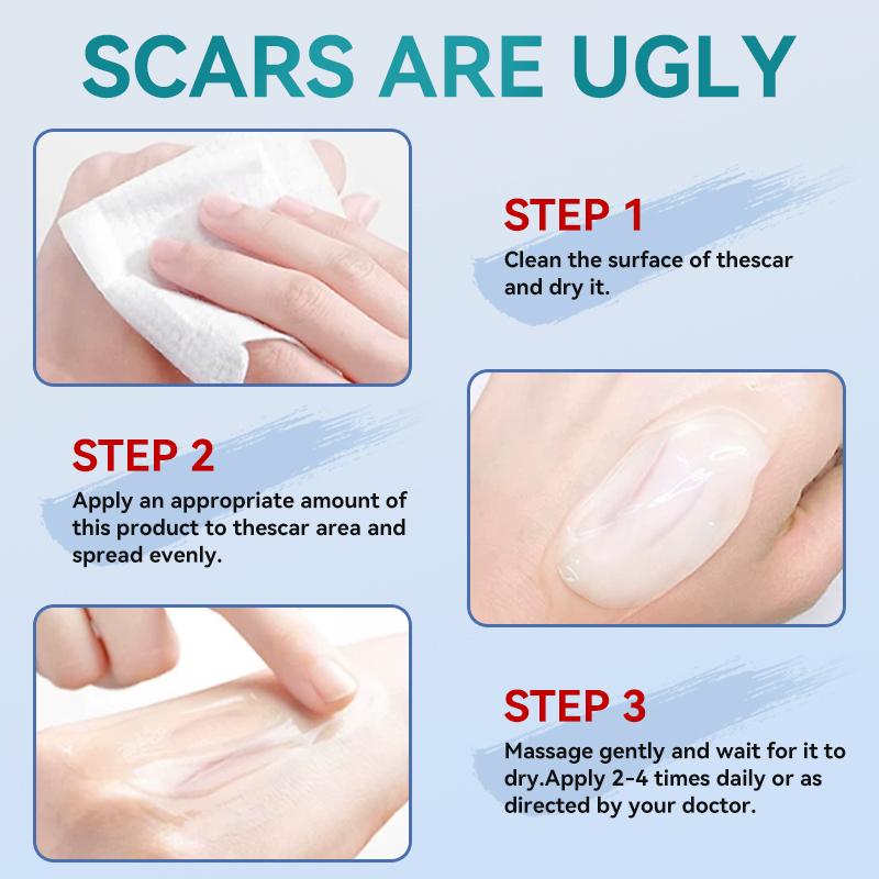 Professional Scar Removal Gel- Scarremoval treatment for keloids, C-sectionS, surgeries, burns, acne andmore.