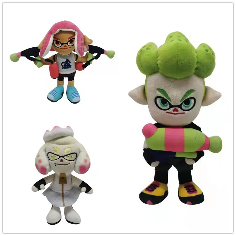 Splatoon 3 Plush Doll Anime Game Character Stuffed Toy Collection Gift
