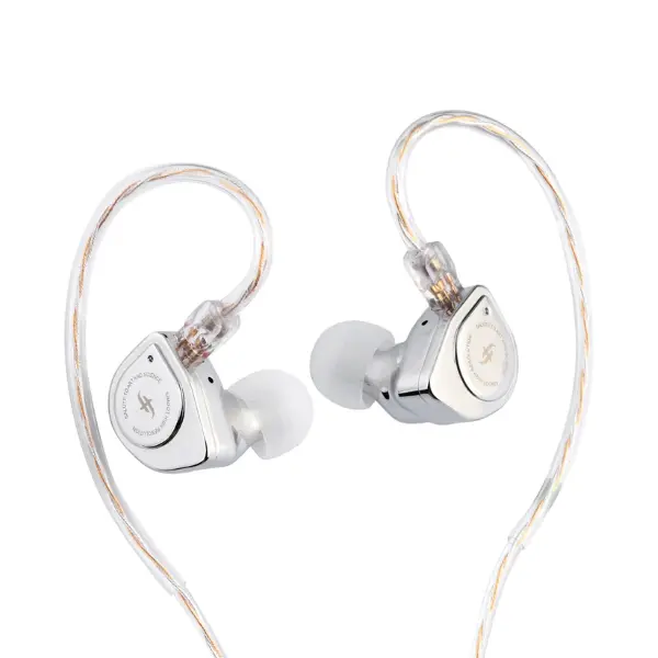 Linsoul SIMGOT EW200 HiFi In-Ear Monitor (IEM) Wired Earphones with Mic - Dual Magnetic Circuit, SCP Diaphragm, All-Metal Build, 3.5mm Jack, DSP, N52-Grade Magnets, Expansive Soundstage, Hi-Fi Listening Meets Gaming Focus, Father's Day Gifts