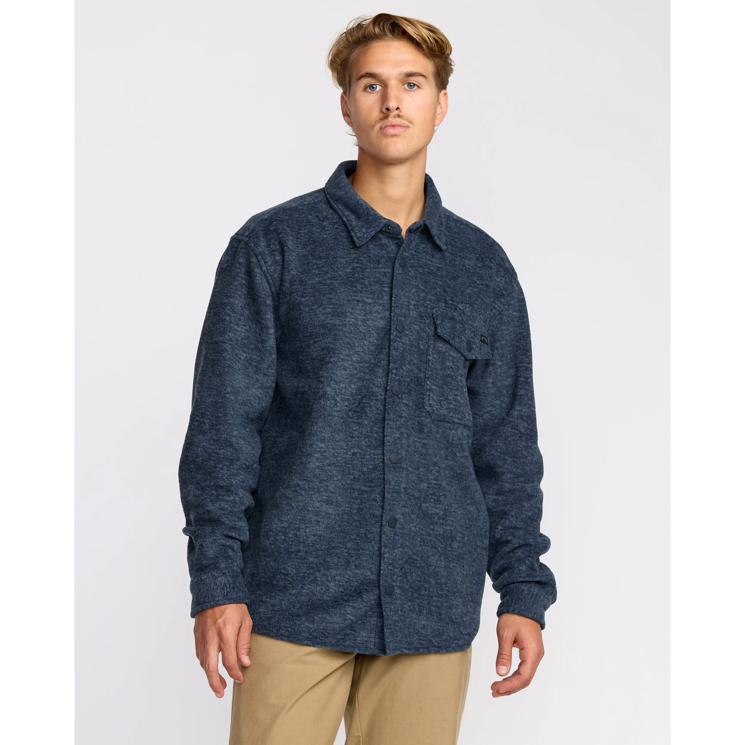 BILLABONG Men's Furnace Long Sleeve Flannel Shirt, Regular Fit Garment Washed, Everyday Casual