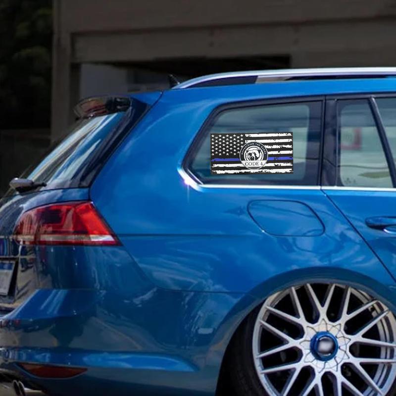 Thin Blue Line Police Sticker Patriotic Car & Laptop Decal Code 4 Humanizing The Badge 5 PCS High-Quality PVC Material Waterproof UV Protection Easy Installation Perfect for Cars Trucks Motorbikes Bumpers Windows Cabinets Walls Laptops Thin Blue Line Police Sticker Patriotic Car & Laptop Decal Code 4 Humanizing The Badge 5 PCS High-Quality PVC Material Waterproof UV Protection Easy Installation Perfect for Cars Trucks Motorbikes Bumpers Windows Cabinets Walls Laptops