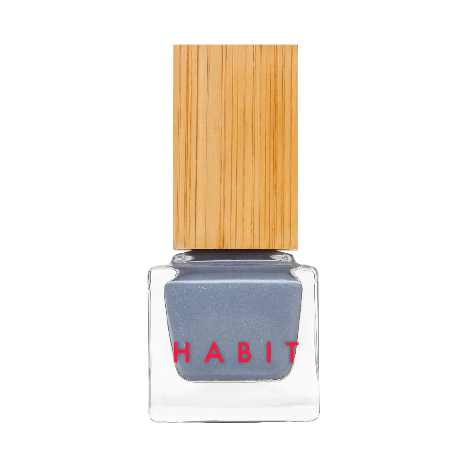 Habit Cosmetics | Nail Polish Breathable Bio based Grey shades Vegan, Cruelty Free, 21 Toxins Free, 0.3 Oz For Manicure, Fast Drying, Streak Free, Long lasting with Hibiscus and Samphire Extract Salon Quality Cutics