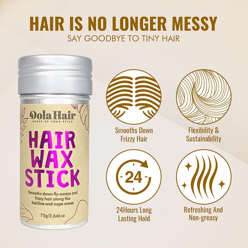 Dolahair Lace Glue for Front Wigs Invisible Bonding Hair Replacement Adhesive Waterproof Super Hold Hair Glue Wig Kit Glue Remover Hair Wax Stick