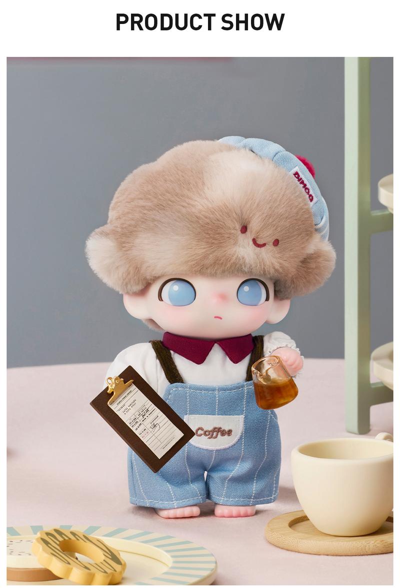 [Spanish] – DIMOO Crush on Coffee Series – Peluche de Vinilo en Blíster