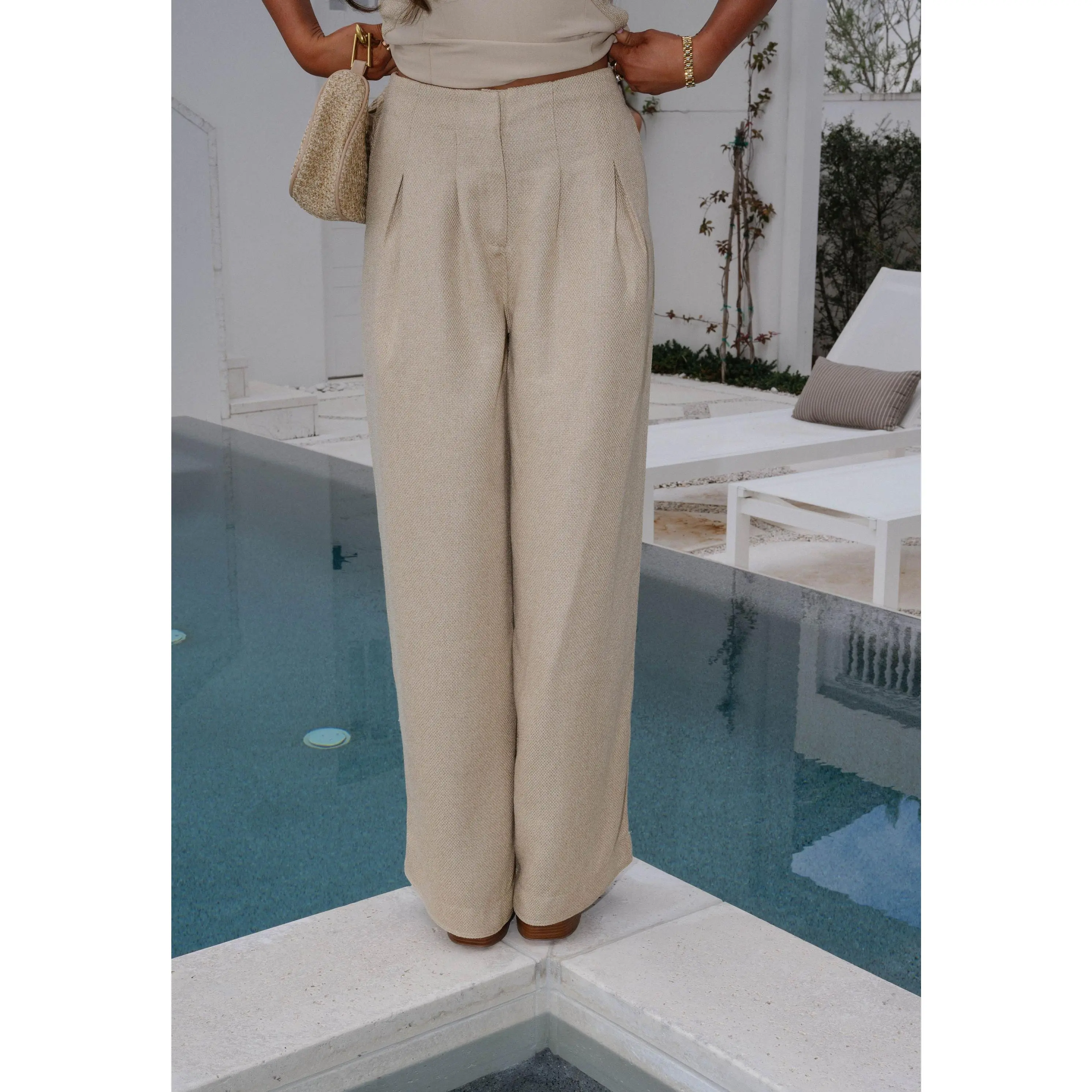 Juniper Pants-Beige