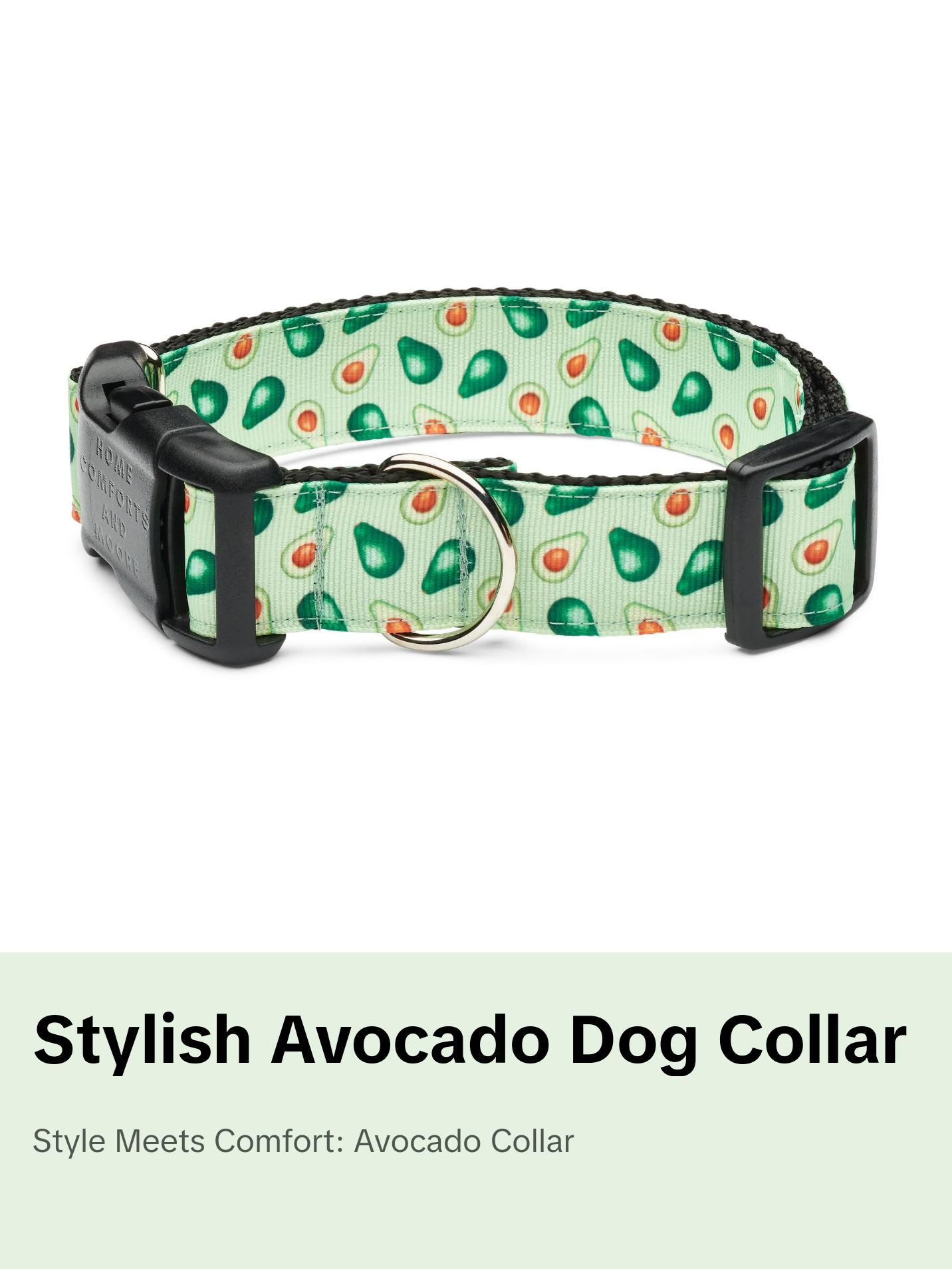 Avocado Dog Collar