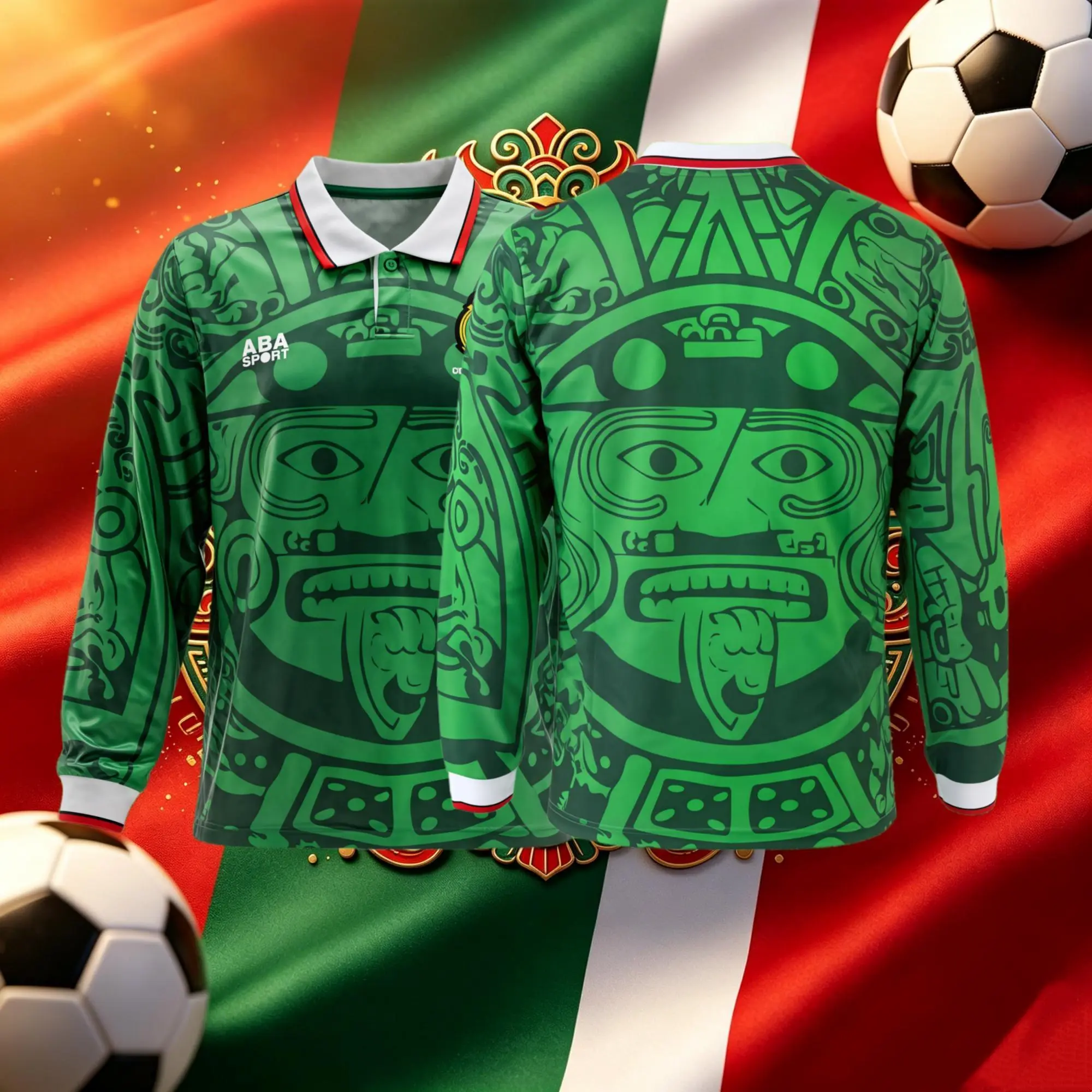 1998 Mexico National Team Home Short Sleeve Retro Soccer Jersey Greener