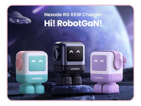 UGREEN Uno 100W/65W/30W/USB C Charger 3/4-Port Robot GaN Fast Charger PPS PD3.0 for iPhone 17 16 15 14 Pro Max, Galaxy S24/S23 Ultra, Fast Charge for Laptop Macbook Air-Black Friday Electronic Charging,TikTokShopBlackFriday ,TikTokShopJumpstartSale