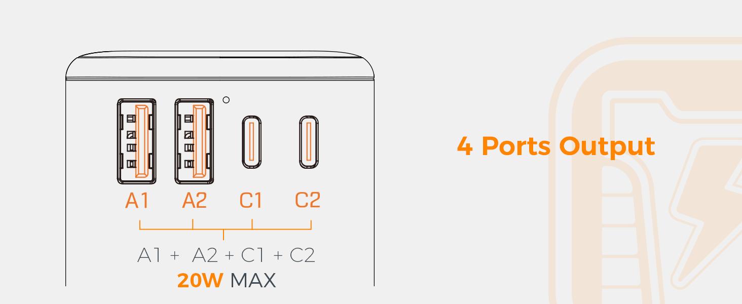 【TESSAN Universal Travel Adapter】International Power Adapter with USB-C, 5-in-1 Worldwide Plug Adapter for Europe UK US Japan Australia, 150+ Countries, Vacation Business Trip Study Abroad Travel Essentials 【TESSAN Universal Travel Adapter】International Power Adapter with USB-C, 5-in-1 Worldwide Plug Adapter for Europe UK US Japan Australia, 150+ Countries, Vacation Business Trip Study Abroad Travel Essentials