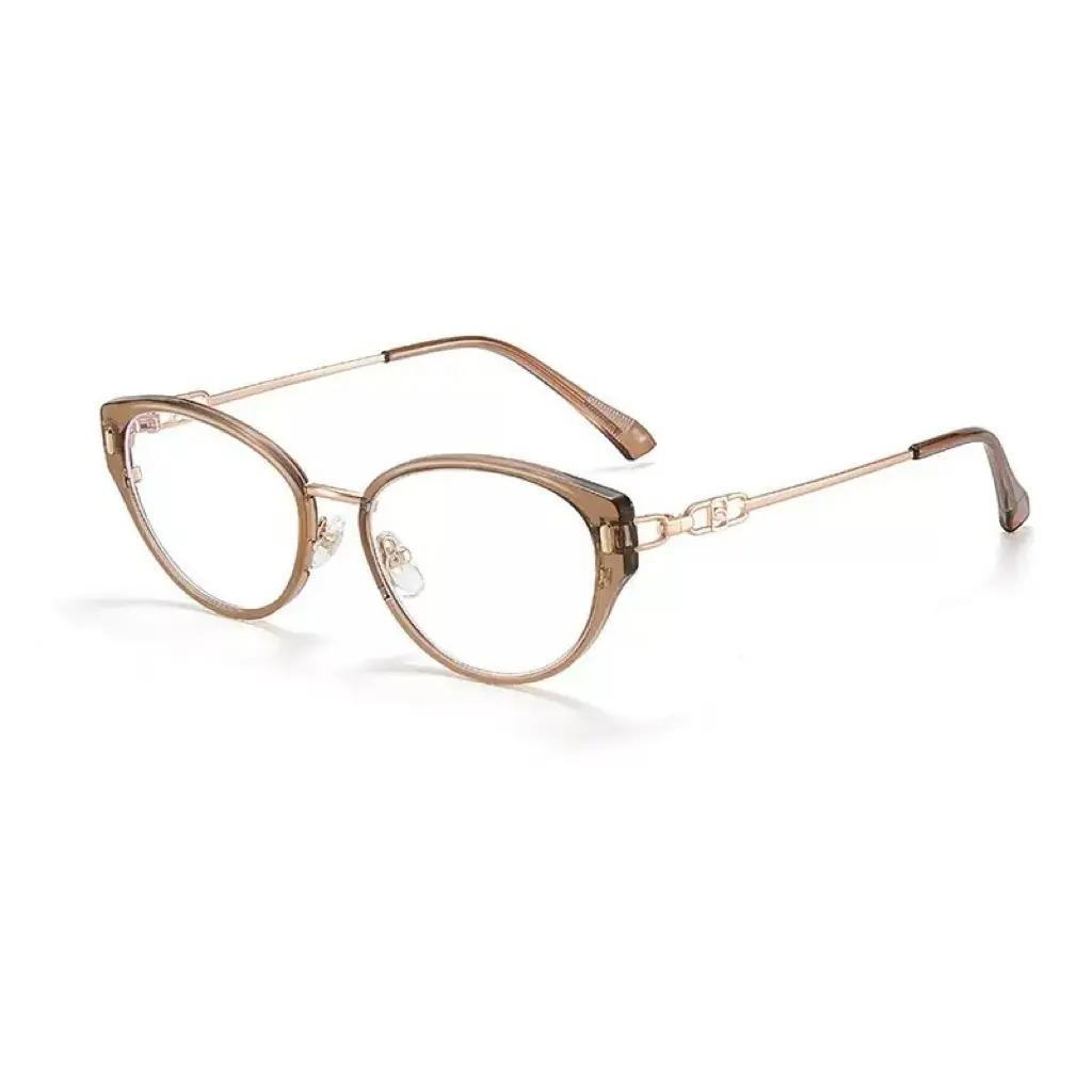 Lyrasses 2.0 Cat Eye Glasses Women Tortoiseshell Photochromic Sunglasses Anti Blue Light UV400 Ultra Light Fashion Eyewear Work Daily Party Christmas Gift