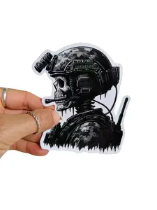 Tactical Military Skull Grim Reaper Sticker AR-15 Decal Death Army Navy Special