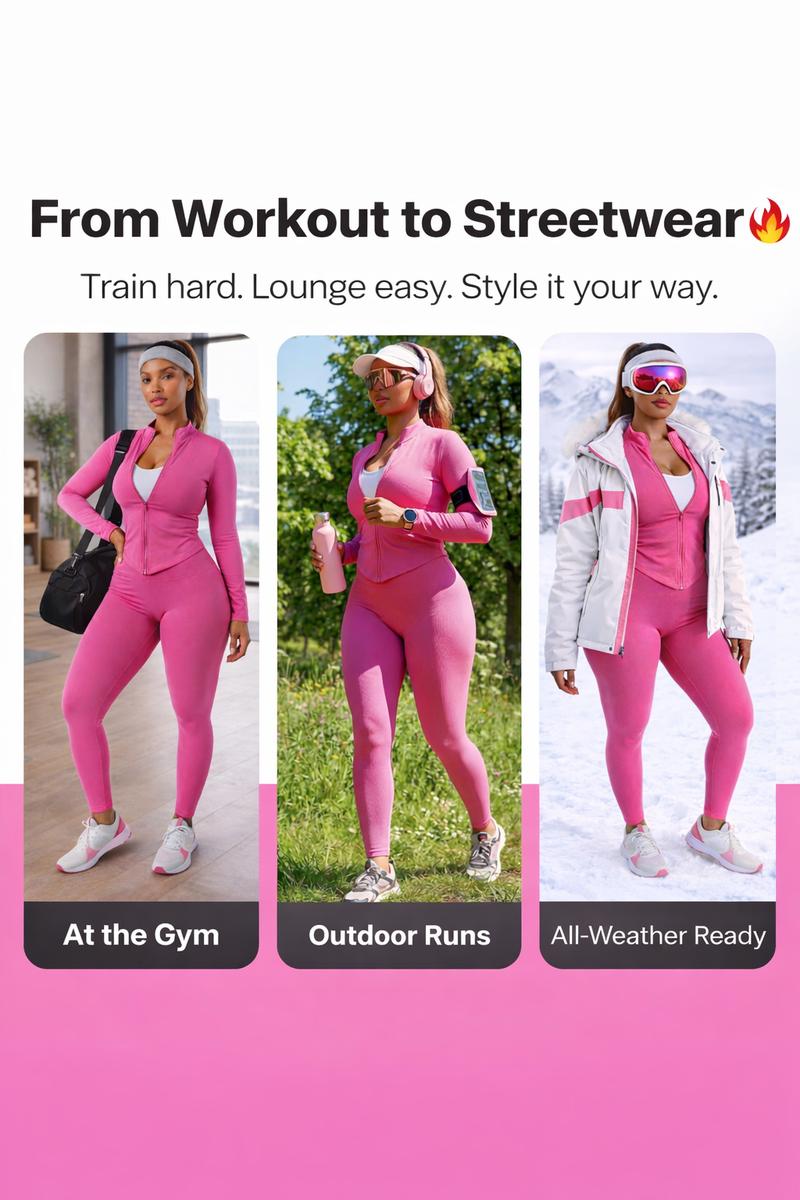 Must-Have CKG Yoga Set! Sculpting Fit + Super Breathable 2-Piece for Workout & Everyday