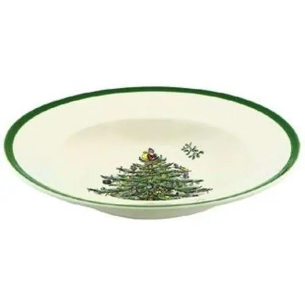 Spode Christmas Tree S/4 Soup Bowls