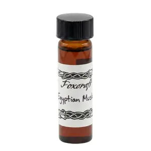 Foxcraft Egyptian Musk Ritual Aroma Oil – 2 Dram for Power &amp; Goal Focus